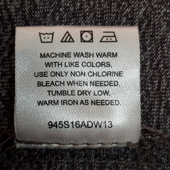 Alpine Design Drawstring Waist Brownish Jersey Dress. Size M - Picture 9 of 9